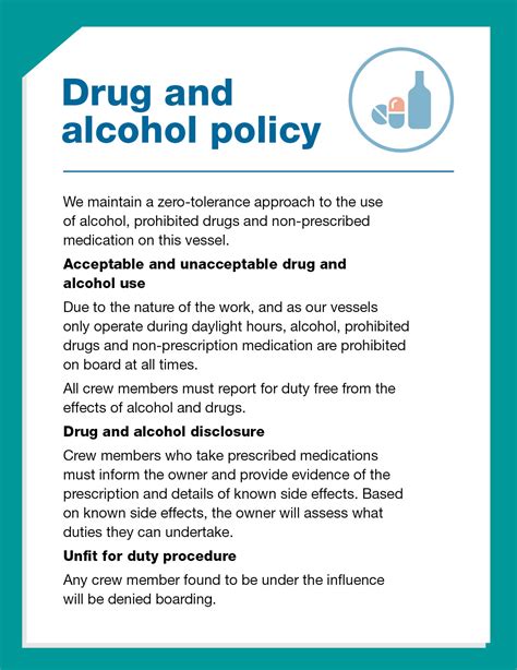 Developing an Alcohol Policy