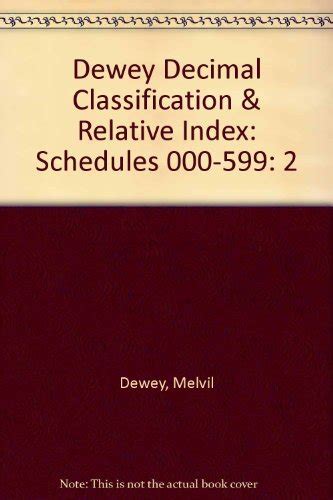 Dewey Decimal Classification: Principles and Application