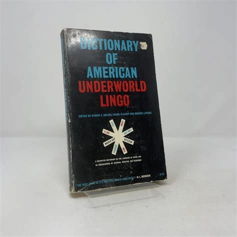 Dictionary of Amrican underworld lingo