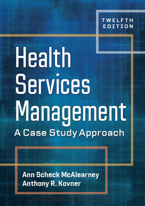 Dictionary of Health Services Management