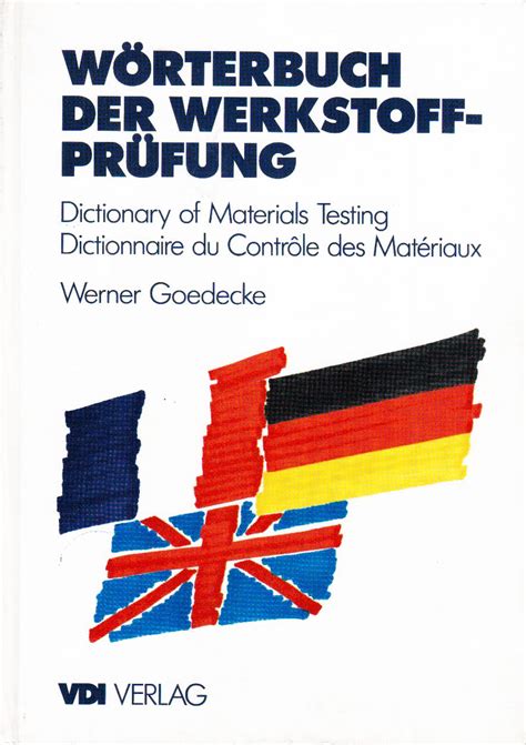 Dictionary of Materials and Testing