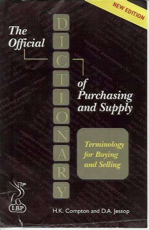 Dictionary of Purchasing Terms