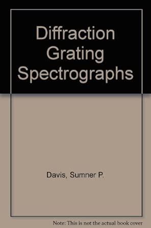 Diffraction Grating Spectrographs