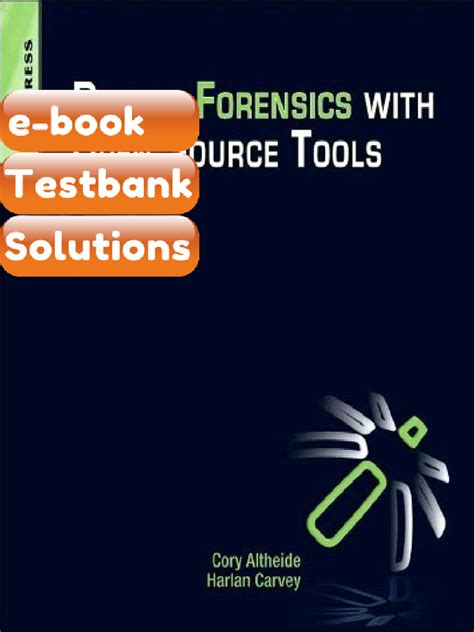 Digital Forensics with Open Source Tools