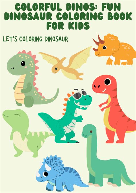 Dino Adventures Coloring Book