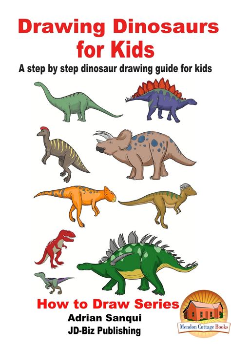 Dinosaurs Drawing Book Step By Step
