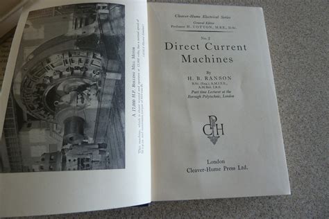 Direct Current Machines