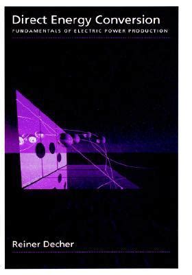 Direct Energy Conversion;