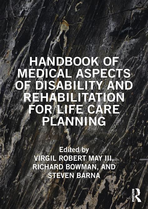 Disability and Rehabilitation Handbook