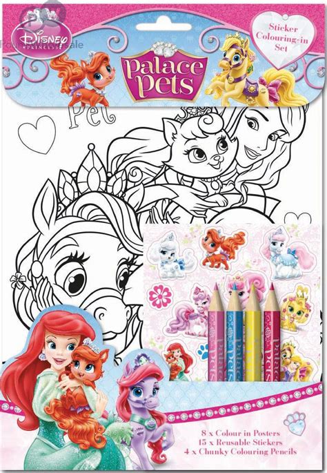 Disney Princess Palace Pets Mega Colouring