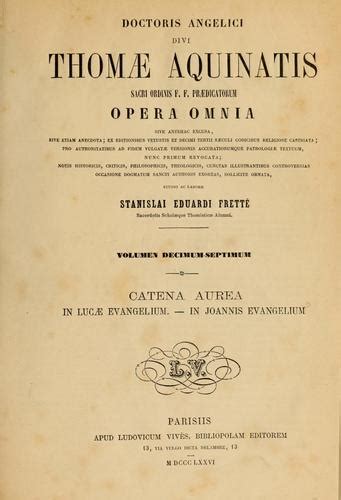 Divi Thomae Aquinatis ... Opera 1745 [Leather Bound]