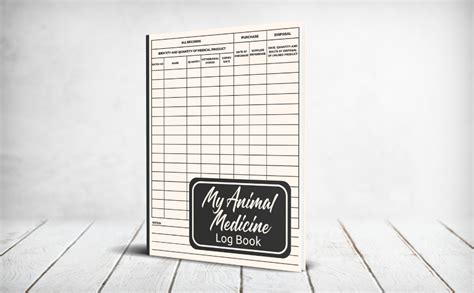 Dog Medicine Log Book: For Multiple Dogs