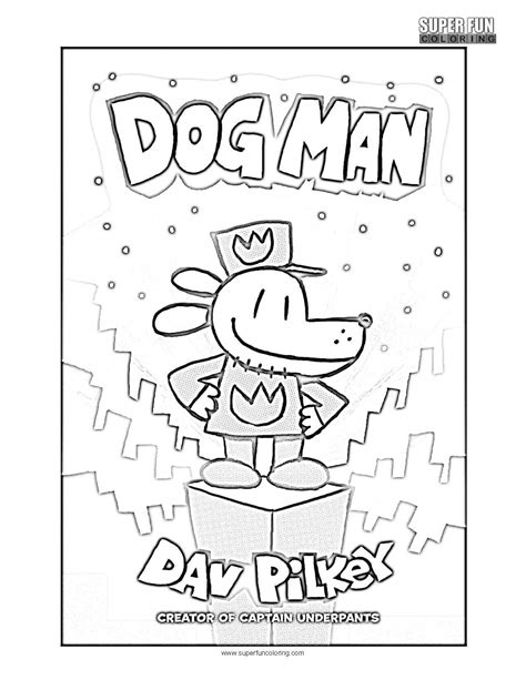 Dogman Coloring Book