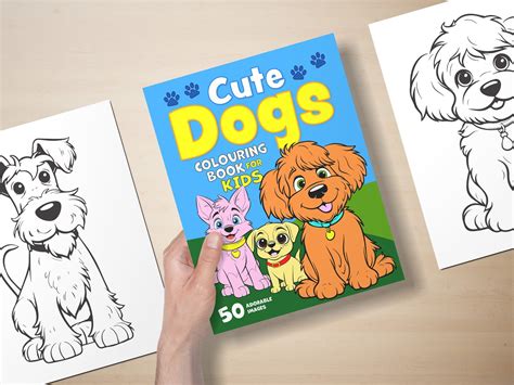 Dogs With Jobs: Colouring Book For Children