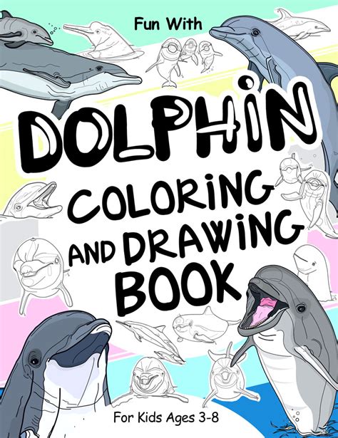 Dolphin Drawing Book