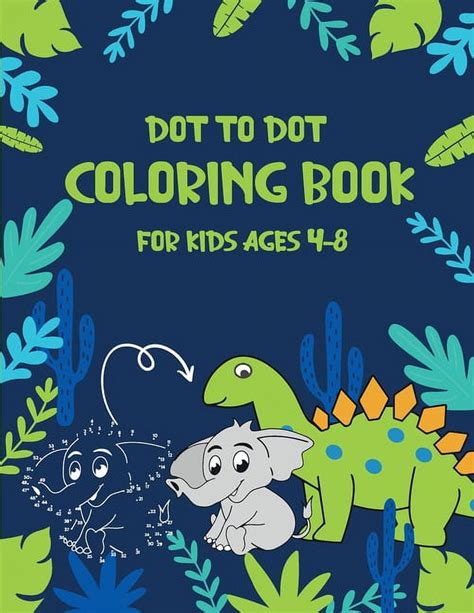 Dot to Dot Connect Coloring Book
