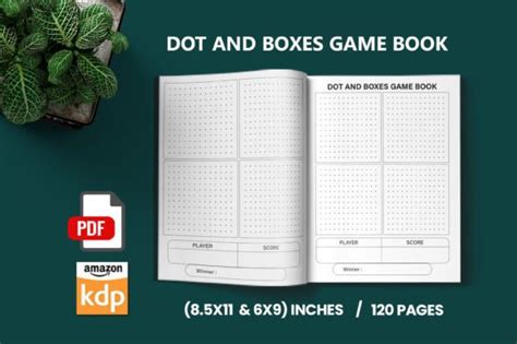 Dots and Boxes Game Book