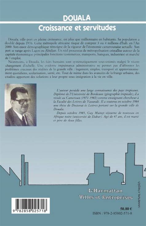 Douala: Croissance et servitudes