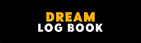 Dream Log Book