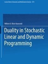 Duality in Stochastic Linear and Dynamic Programming