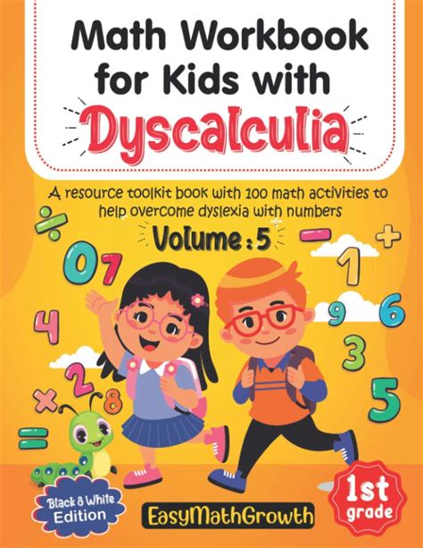 Dyscalculia Math Workbook