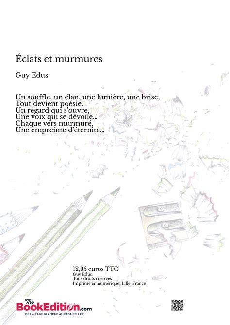 ECLATS DE MURMURES POESIE