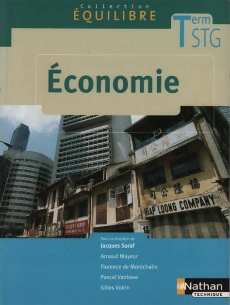 ECONOMIE TERMINALE STG