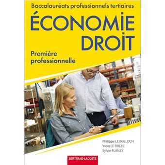 ECONOMIE-DROIT 1RE PROFESSIONNELLE