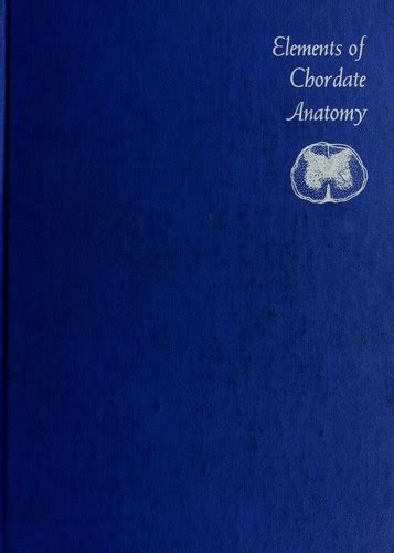 ELEMENTS OF CHORDATE ANATOMY