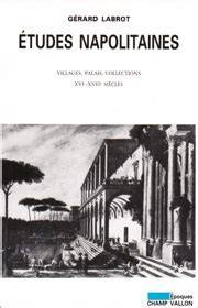 ETUDES NAPOLITAINES
