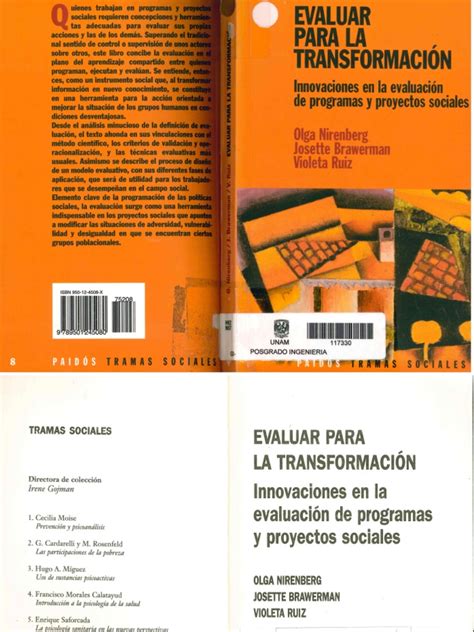 EVALUAR PARA LA TRANSFORMACION