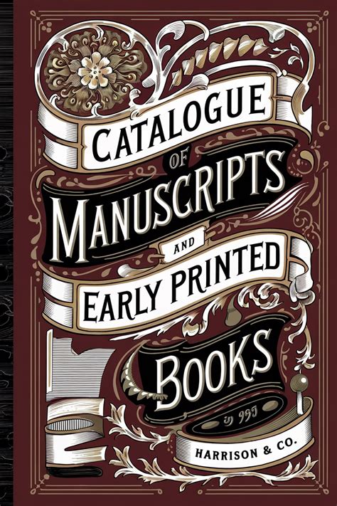 Early Printed Books and Manuscripts..