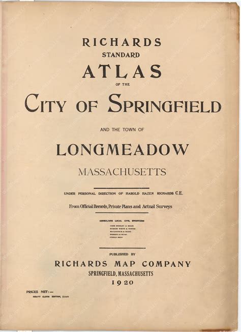 Early Springfield and Longmeadow Massachusetts