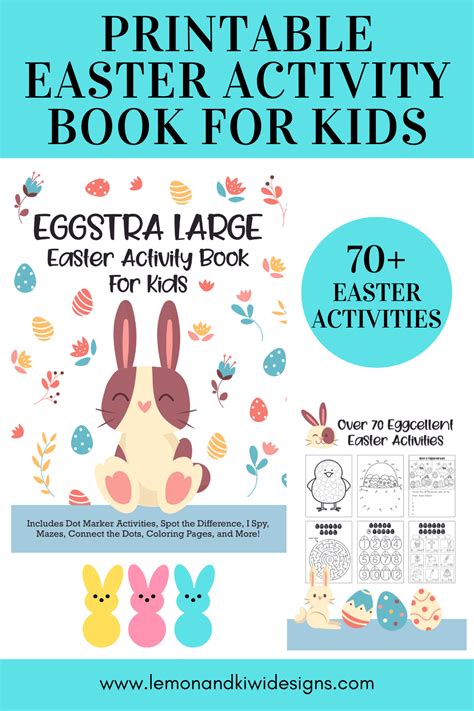 Easter Activity Book For Kids