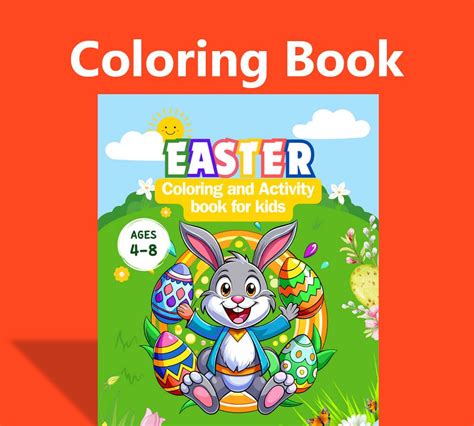 Easter Activity Coloring Book