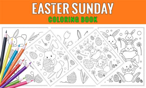 Easter Sunday Coloring Book