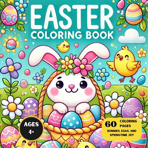 Easter coloring book 1: Easter Animals