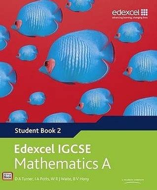 Edexcel IGCSE Mathematics A--Student Book 2