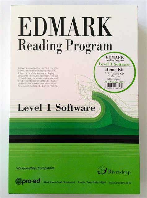 Edmark Reading Program Software – Level 1 Site License