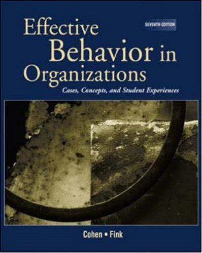 Effective Behavior in Organizations (REP) with PowerWeb