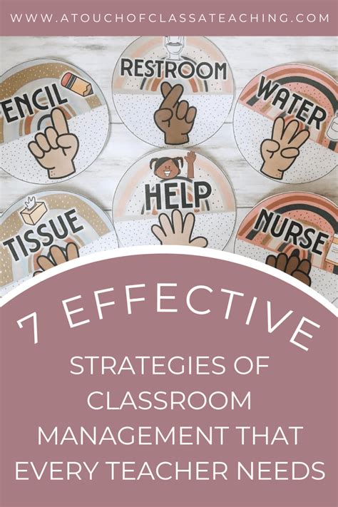 Effective Classroom Strategies