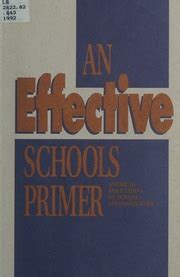 Effective Schools Primer