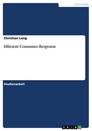 Efficient Consumer Response.