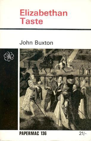Elizabethan Taste