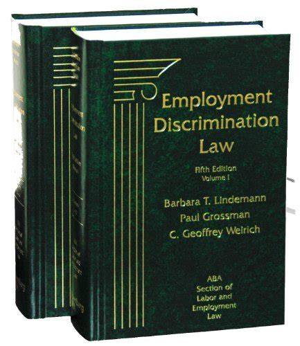 Employment Discrimination Law, 5th Ed, 2014 Supplement