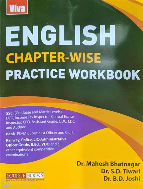 English Chapter-wise Reasoning Workbook