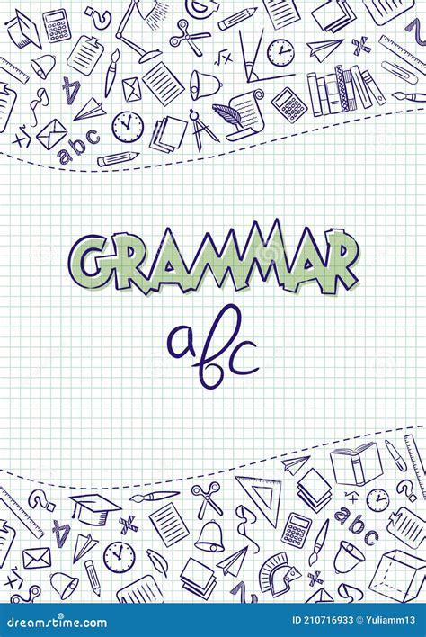 English Grammar Exercises Notebook