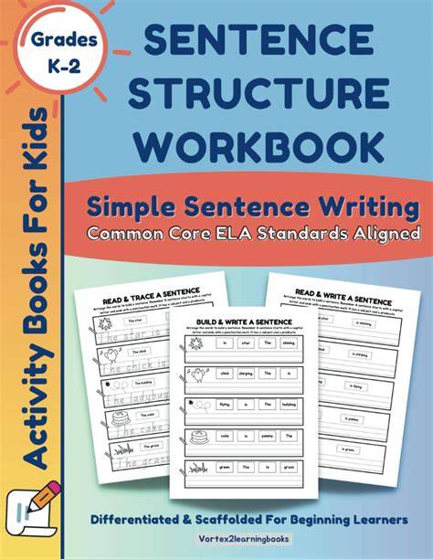 English Grammar Workbook 2: Sentence Structure