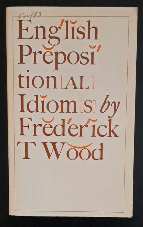 English Prepositional Idioms