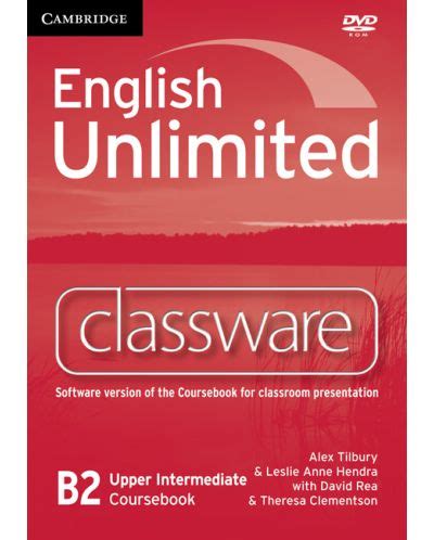 English Unlimited Upper Intermediate Classware DVD-ROM